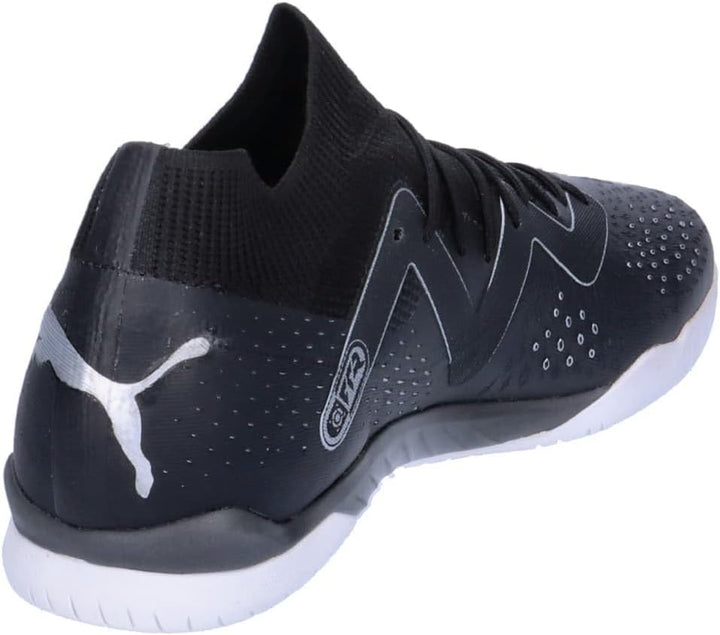 PUMA Future Match It Fussballschuh für Herren 40.5 EU Puma Schwarz Puma Silber, 40.5 EU Puma Schwarz