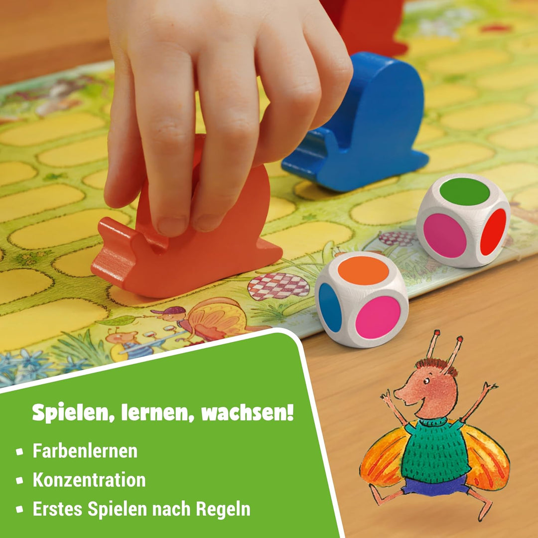 Ravensburger 12010016 Tempo, kleine Schnecke - Meine ersten Spiele: Kinderspiele, Spiele ab 3 Jahren