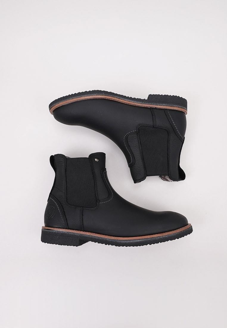 Panama Jack Herren Garnock IglooChelsea-Stiefel 43 EU Black C002, 43 EU Black C002