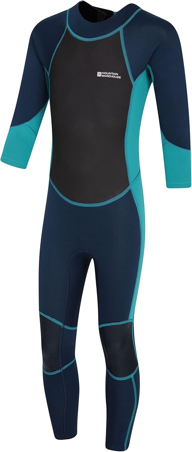 Mountain Warehouse Kinder-Neoprenanzug - 2,5mm, Kinder-Schwimmanzug mit LSF 50+, Wetsuit aus Neopren
