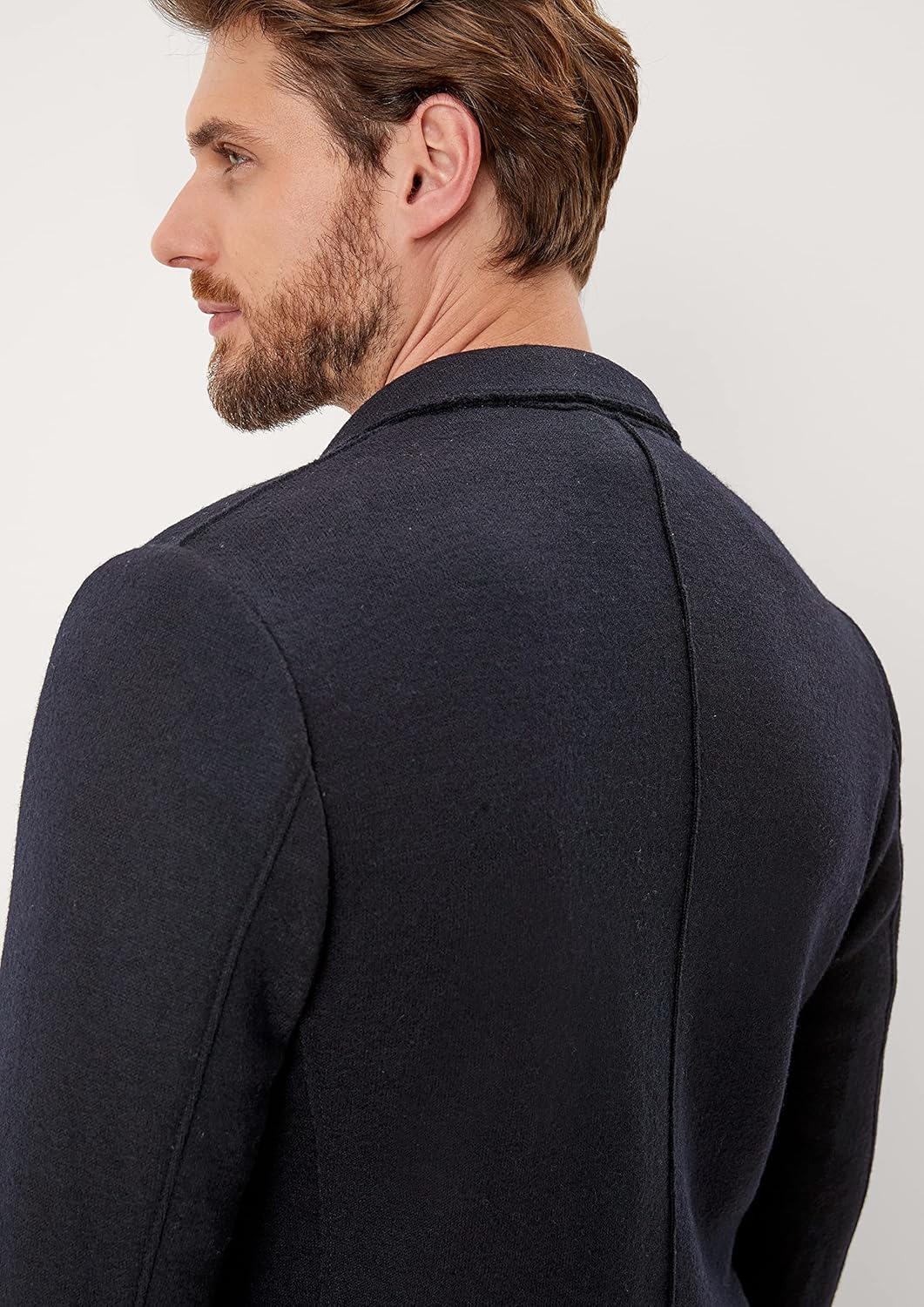 s.Oliver BLACK LABEL Herren Daunenmantel 48 Blau, 48 Blau