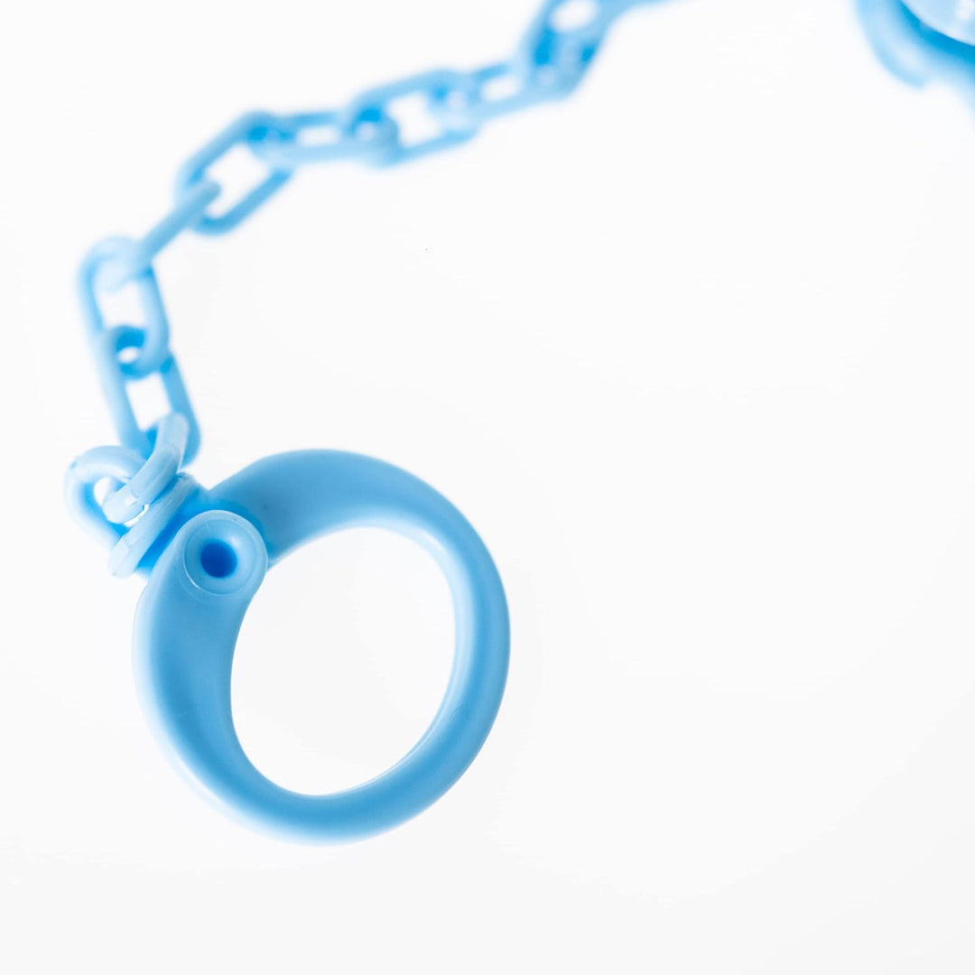 Disney Baby - Schnullerkette mit clip und Schnullerbox in Silber - perfekt als Geschenkidee zur Tauf