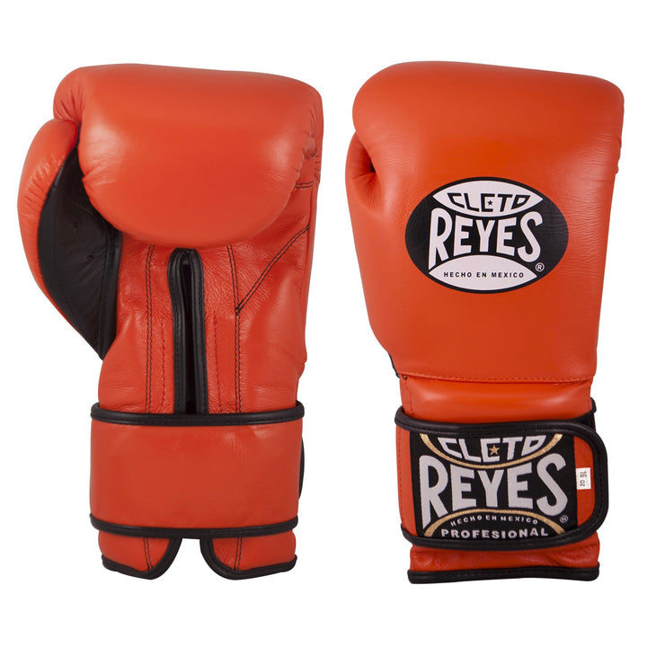 CLETO REYES Velcro Boxing Gloves Orange orange 16 oz, orange 16 oz