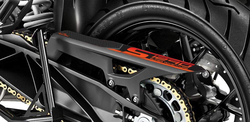 Resin Bike Aufkleber Motorrad Kompatibel Mit KTM 1290 Super Adventure S 2017-2018. Schutz Schwinge H