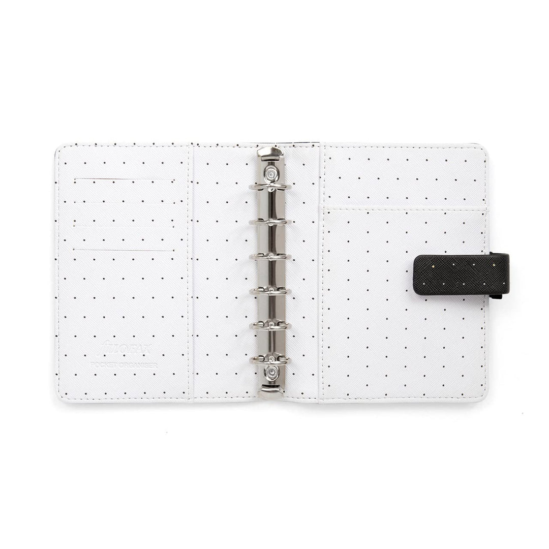 Filofax Moonlight Pocket Organiser Black 2023 22-022653
