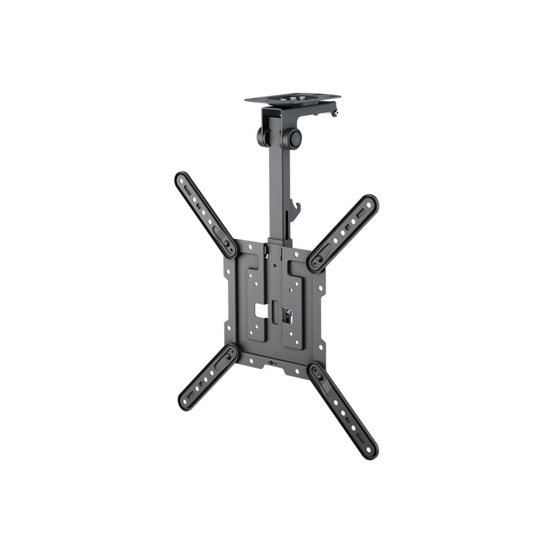 goobay TV-Deckenhalterung 23–55 Zoll, klappbar, schwenkbar ±45°, VESA 400x400, bis 20 kg – Basic M –