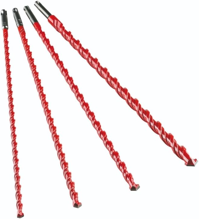 ALPEN Hartmetall-Mehrzweckbohrer Set Profi Multicut 4-teilig (ø 6-16 mm, mit SDS-plus Schaft, Länge