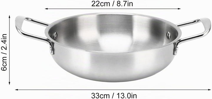 Koreanischer Ramen-Topf, Heizung, Gleichmässig Integriertes Design, Nudeltopf, Flache Stahlfarbe, Bi