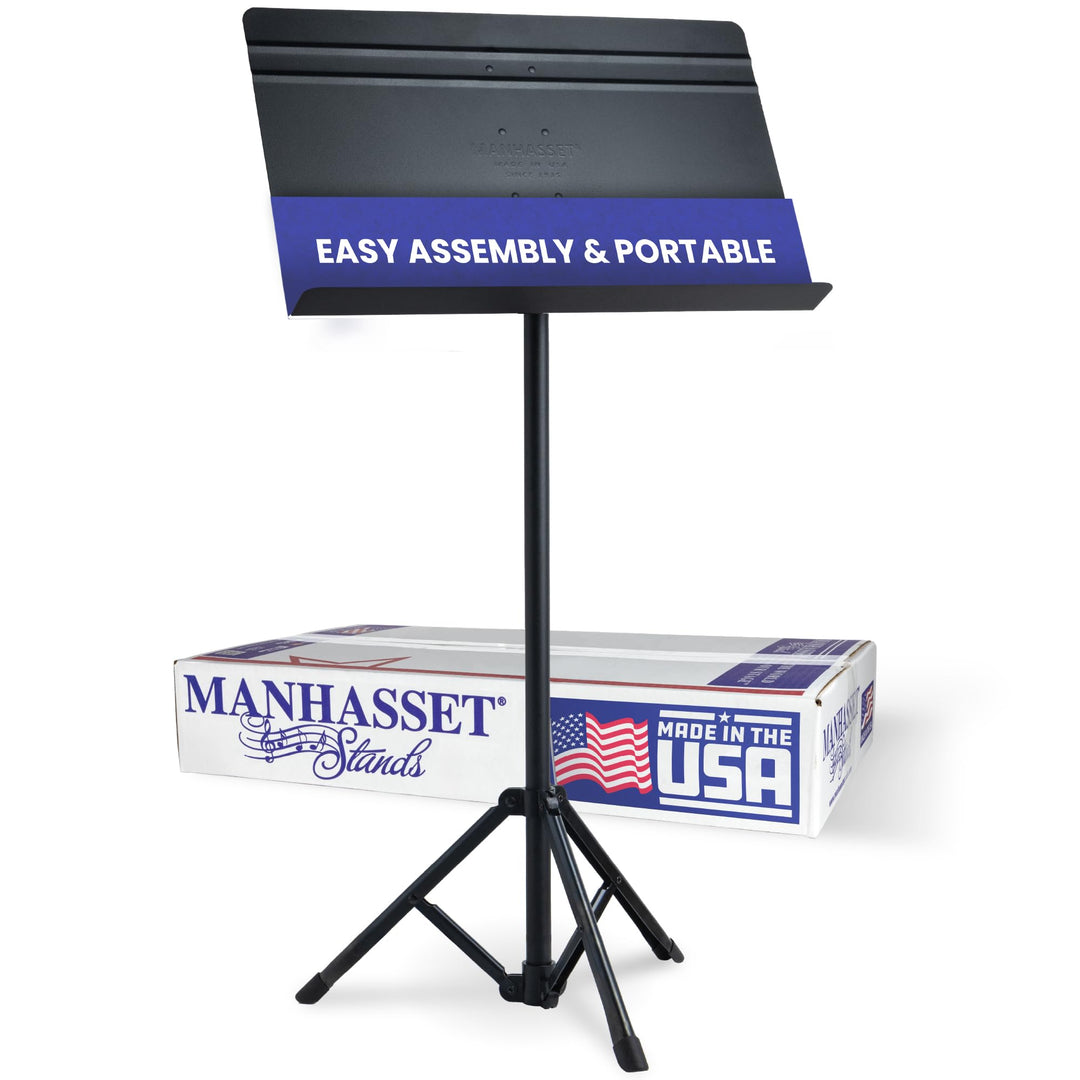 Manhasset Voyager Notenständer (schwarz) 5201