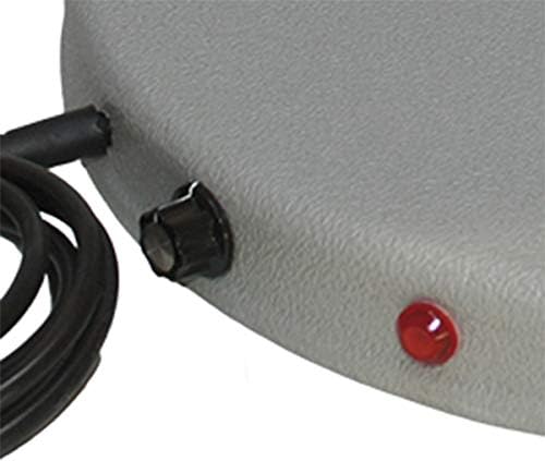 Hemel Tränkenwärmer mit Thermostat - Ø 33 cm, Wärmeplatte, Heizplatte, Tränkenheizung