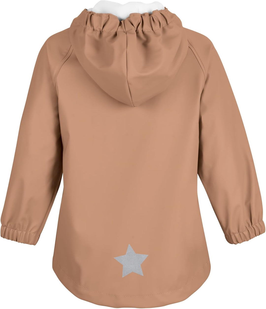 Sterntaler Unisex Baby Regenjacke Ungefüttert Uni 92 lehmbraun, 92 lehmbraun