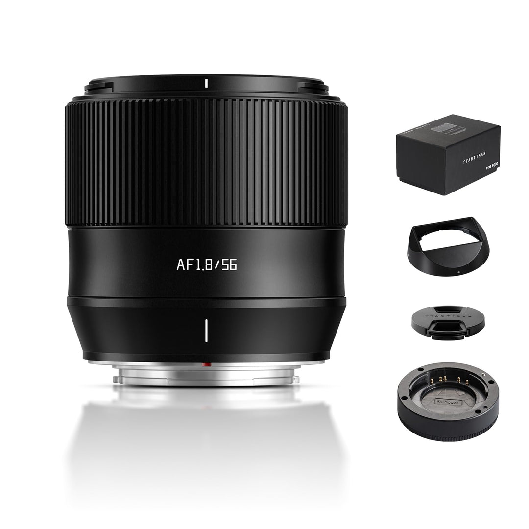 TTARTISAN AF 56 mm F/1.8 für Sony E-Mount-Objektiv 56 mm f1.8 APS-C Objektive (E-Fassung), Sony E
