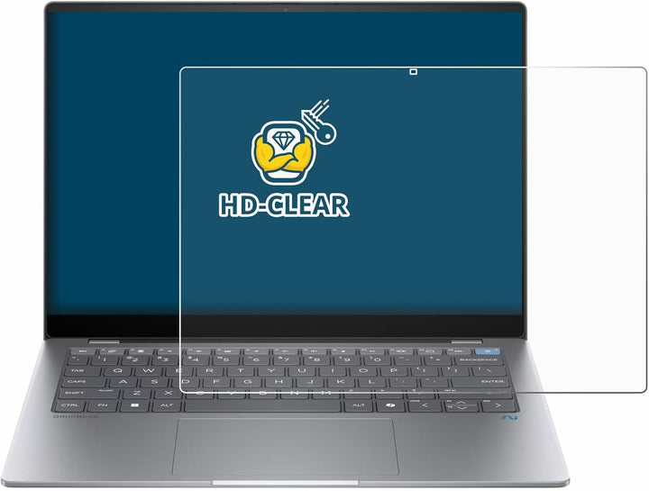 BROTECT Schutzfolie für HP OmniBook X AI 14 Displayschutz Folie Made in Germany, Ultra-Klar