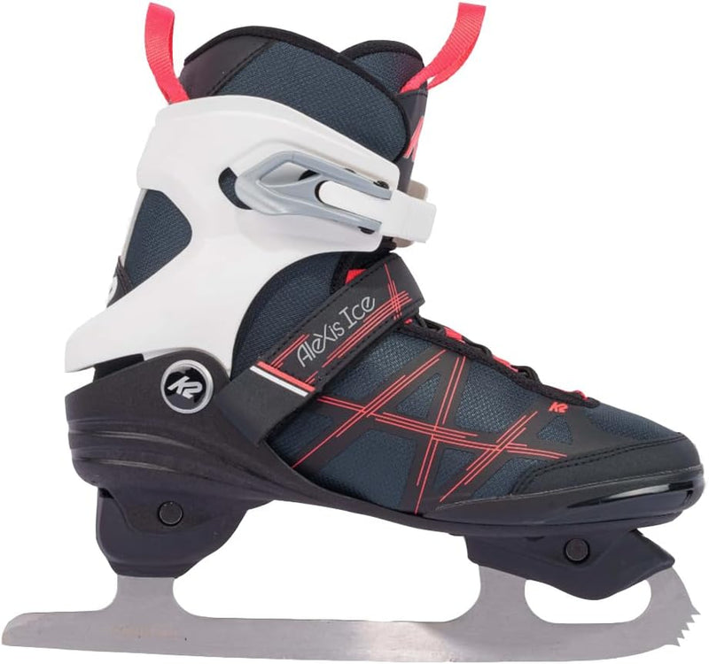 K2 Skates Damen Schlittschuhe ALEXIS ICE FB , gray - pink, 25G0610 EU: 37 (UK: 4.5 / US: 7) ALEXIS I