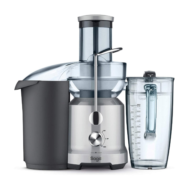 Sage Appliances SJE430 the Nutri Juicer Cold, Entsafter, Gebürstetes Edelstahl Entsafter mit 2 Gesch