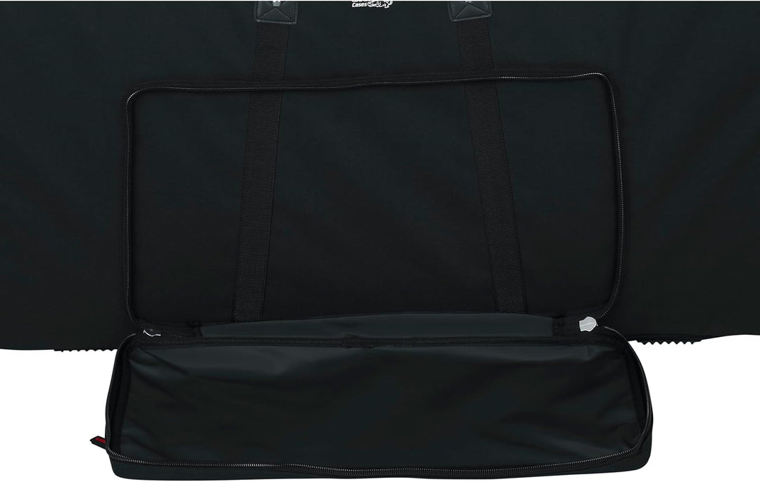 Gator Cases gepolstertes Softcase für schlanke 76-Tasten Keyboards, schwarz (GKB-76 Slim) 76 Schlüss
