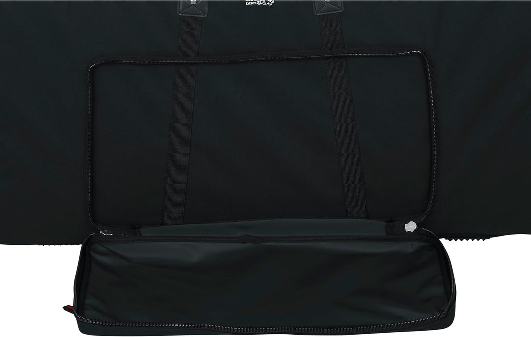 Gator Cases GKB Serie gepolsterte Keyboardtasche für 61-Tasten Keyboards (GKB-61-SLIM), Schwarz 61 s