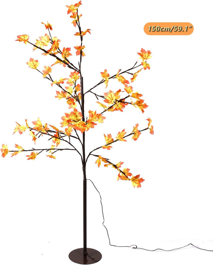 CCLIFE LED Ahorn Baum 150 180 cm innen Aussen Weihnachten Christbaum Lichterbaum warmweiss Kaltweiss