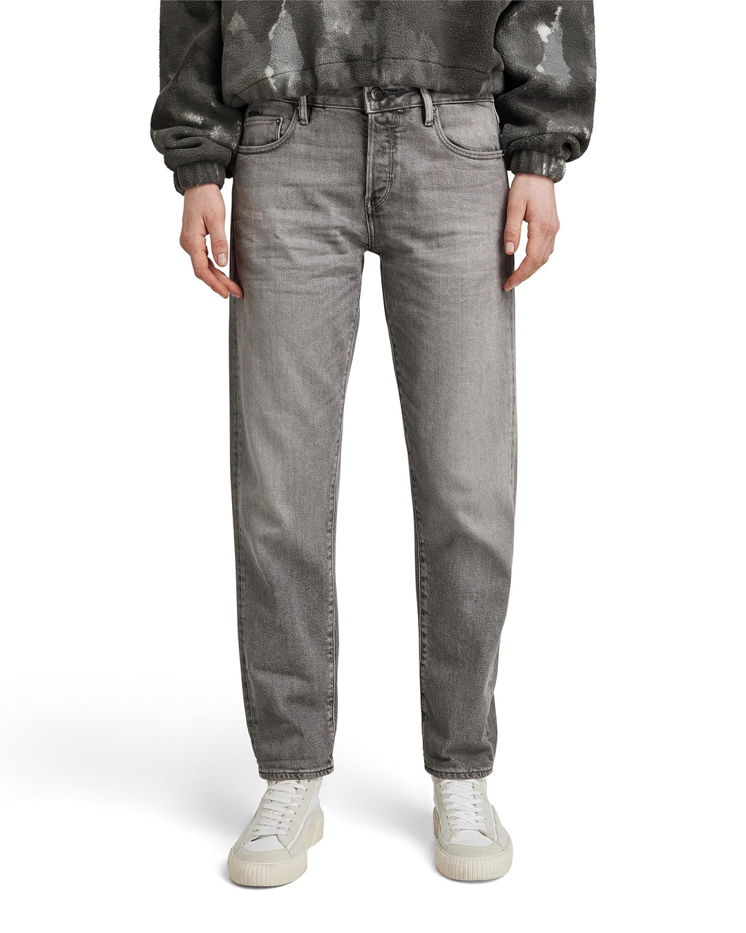 G-Star Damen Kate Boyfriend Jeans 23W / 30L Grau (Faded Grey Manta D15264-d497-g230), 23W / 30L Grau