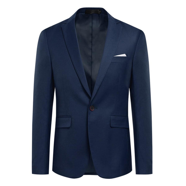 Allthemen Sakko Herren Slim Fit EIN Knopf Anzugjacke Herren Blazer für Business Hochzeit Freizeit XS