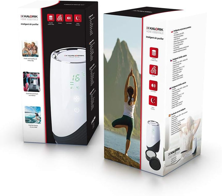 Kalorik TKG AP 1000 Luftreiniger, Kunststoff, Weiss/Schwarz