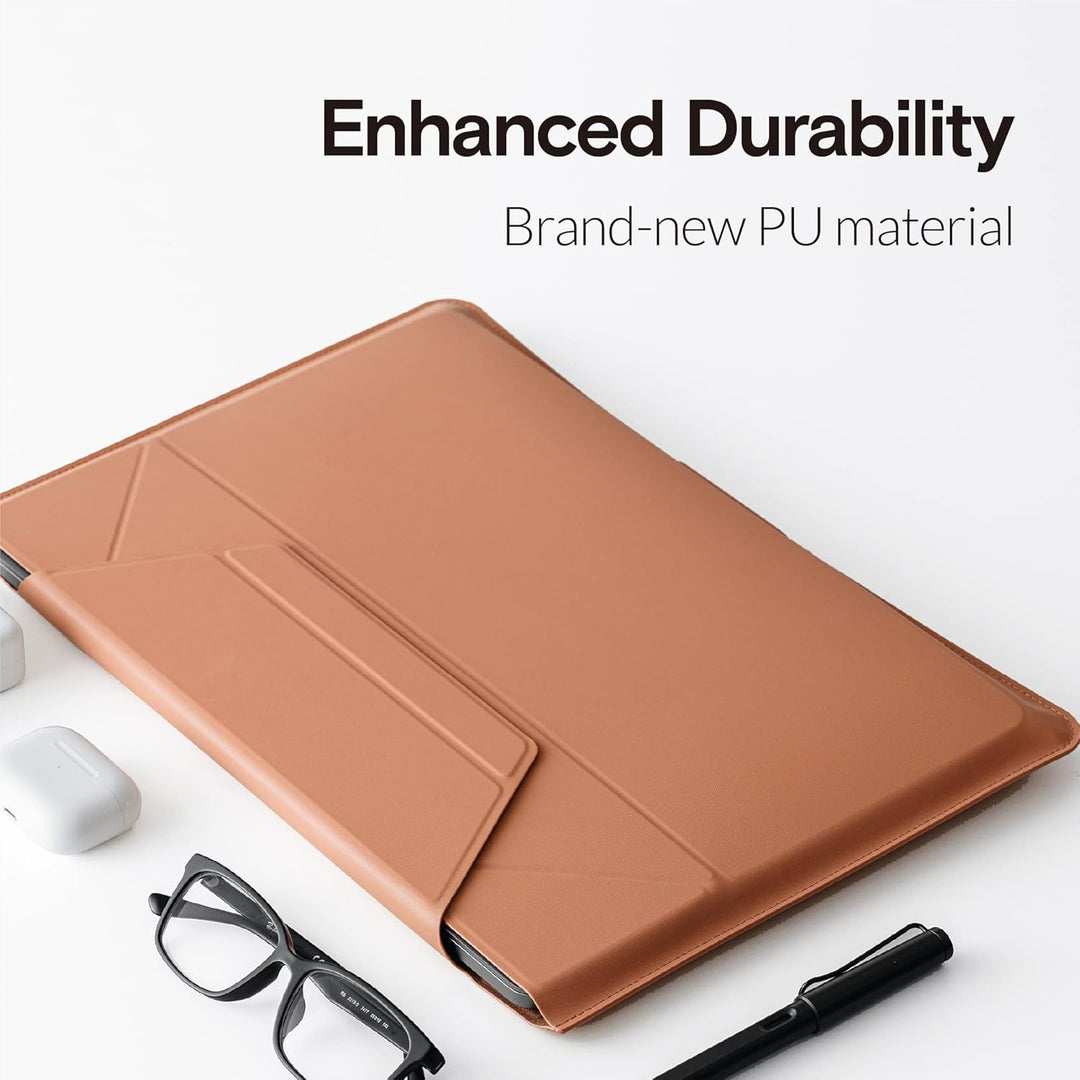 MOFT Laptop Carry Sleeve & Invisible Stand, Expandable Storage, Two Adjustable Angles, Ultra-Slim St