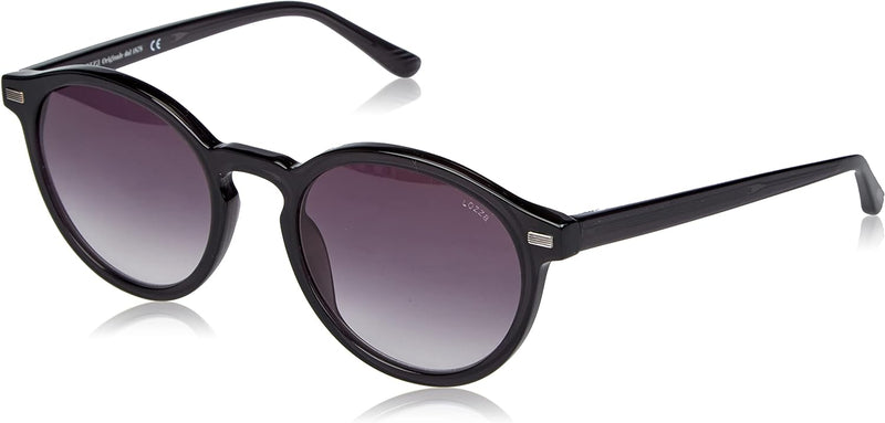 Lozza SL4289 Brille, transparent, Dunkelgrau, 52 Unisex, Erwachsene, Glänzend, transparent, Dunkelgr