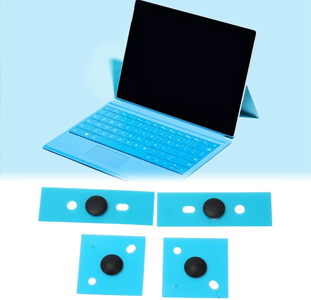 Laptop-Unterseite, Gummifüsse, rutschfeste, Runde Punkt-Laptop-Fusspolster, Ersatz für 3 4 5 (Schwar