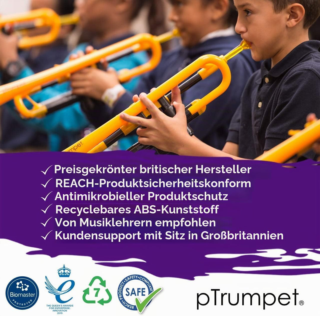 pTrumpet B Trompete blau - Kunststoff, blau