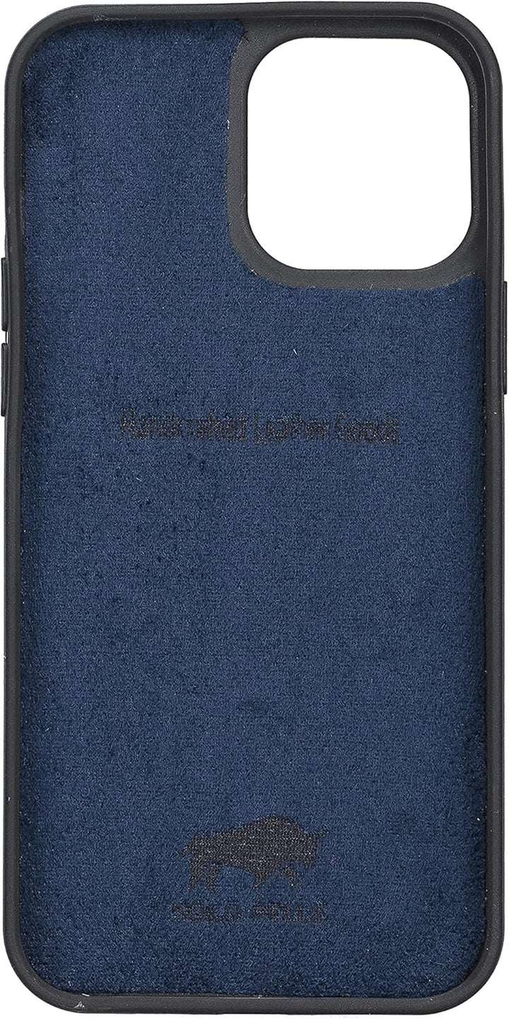 Solo Pelle Lederhülle für das iPhone 13 Pro in 6.1 Zoll Stanford Case Leder Hülle Ledertasche Backco
