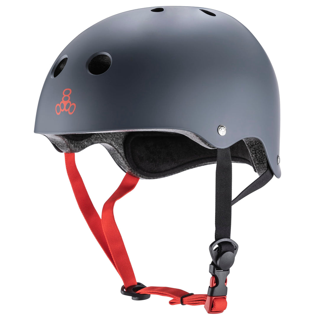 Triple 8 Kopfschutz Brainsaver Double Certification S/M Grau, S/M Grau
