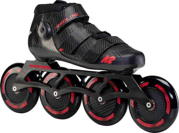 K2 Skates Unisex Inline Skates REDLINE 110, black - red, 30F0195 EU: 42 (UK: 8 / US: 9) black - red,