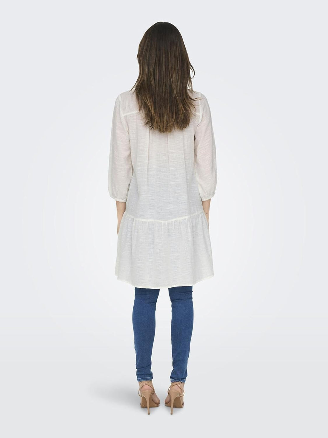 Only Damen Kleid 15219922 XS Cloud Dancer, XS Cloud Dancer