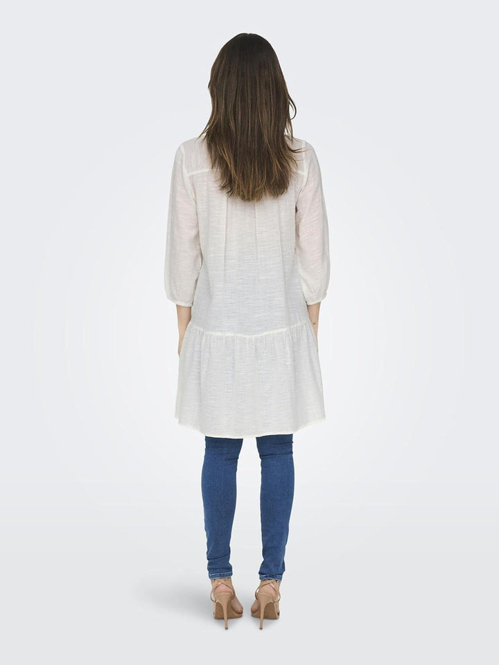 Only Damen Kleid 15219922 XS Cloud Dancer, XS Cloud Dancer