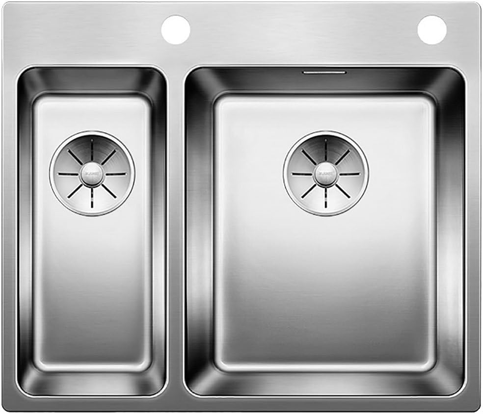 BLANCO ANDANO 340/180-IF/A | Edelstahl | Einbauart: Einbau von Oben & Flächenbündig | Grosses Hauptb