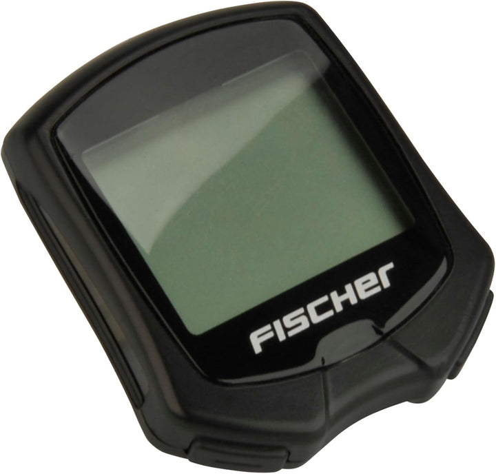 FISCHER Fahrradcomputer Funk mit 18 Funktionen, schwarz, kabellos, inklusive Befestigungsmaterial un