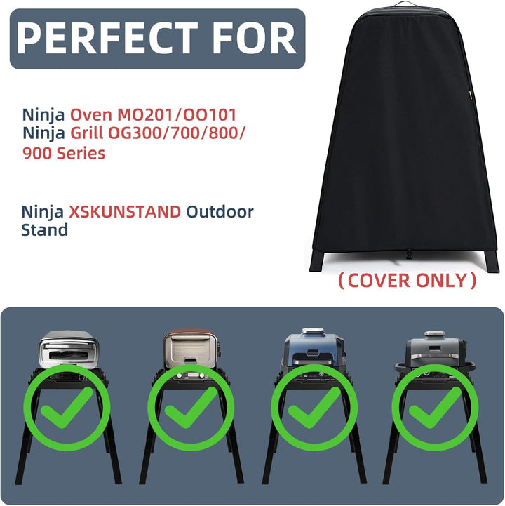 wasserdichte Abdeckung für Ninja Woodfire Outdoor Grill & Smoker und für Artisan Pizza Ofen auf Ninj