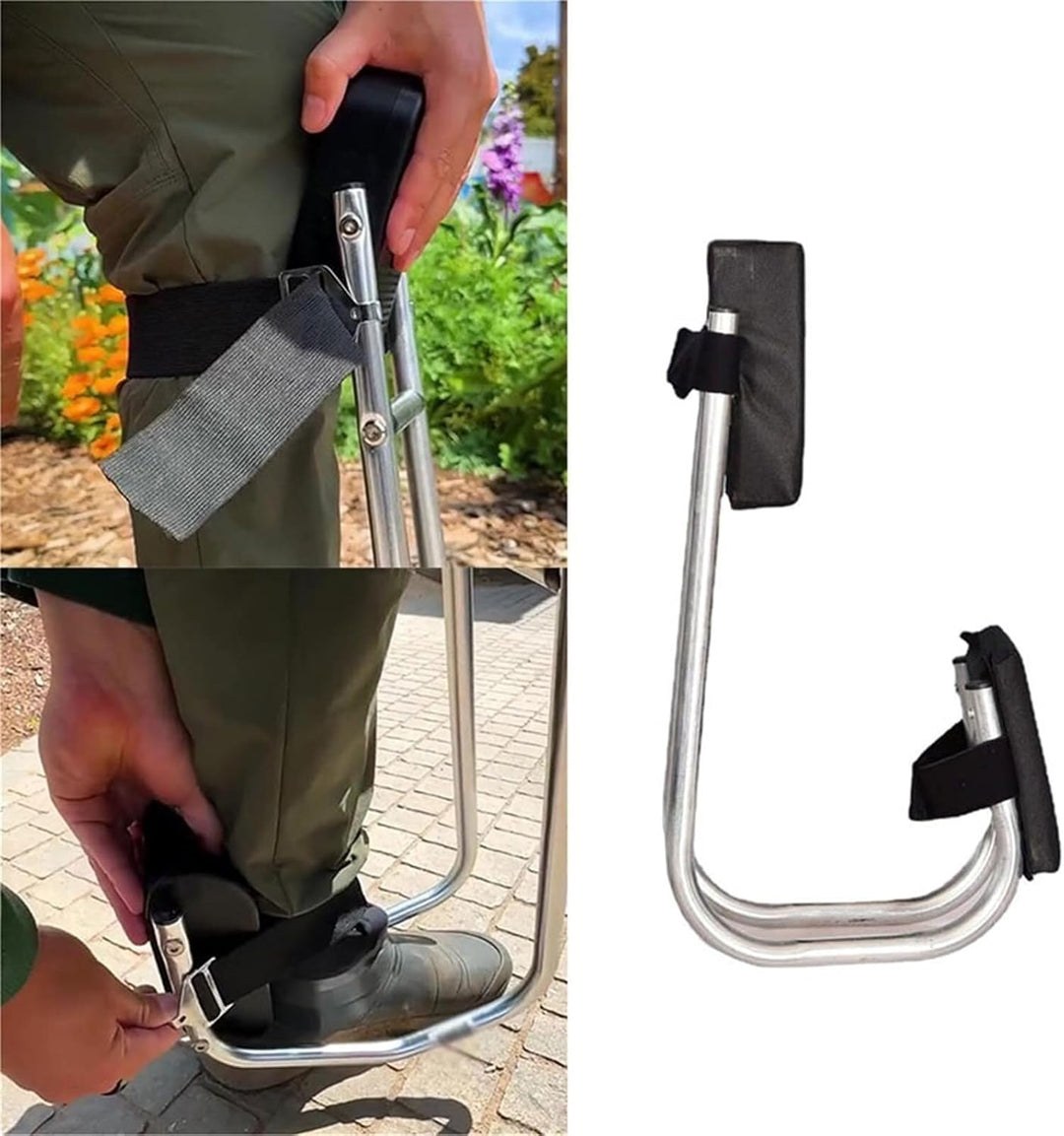 Kniebank und Sitz for den Garten, Knieschoner, Kniesitz for die Gartenarbeit, Garten-Kniebank, tragb