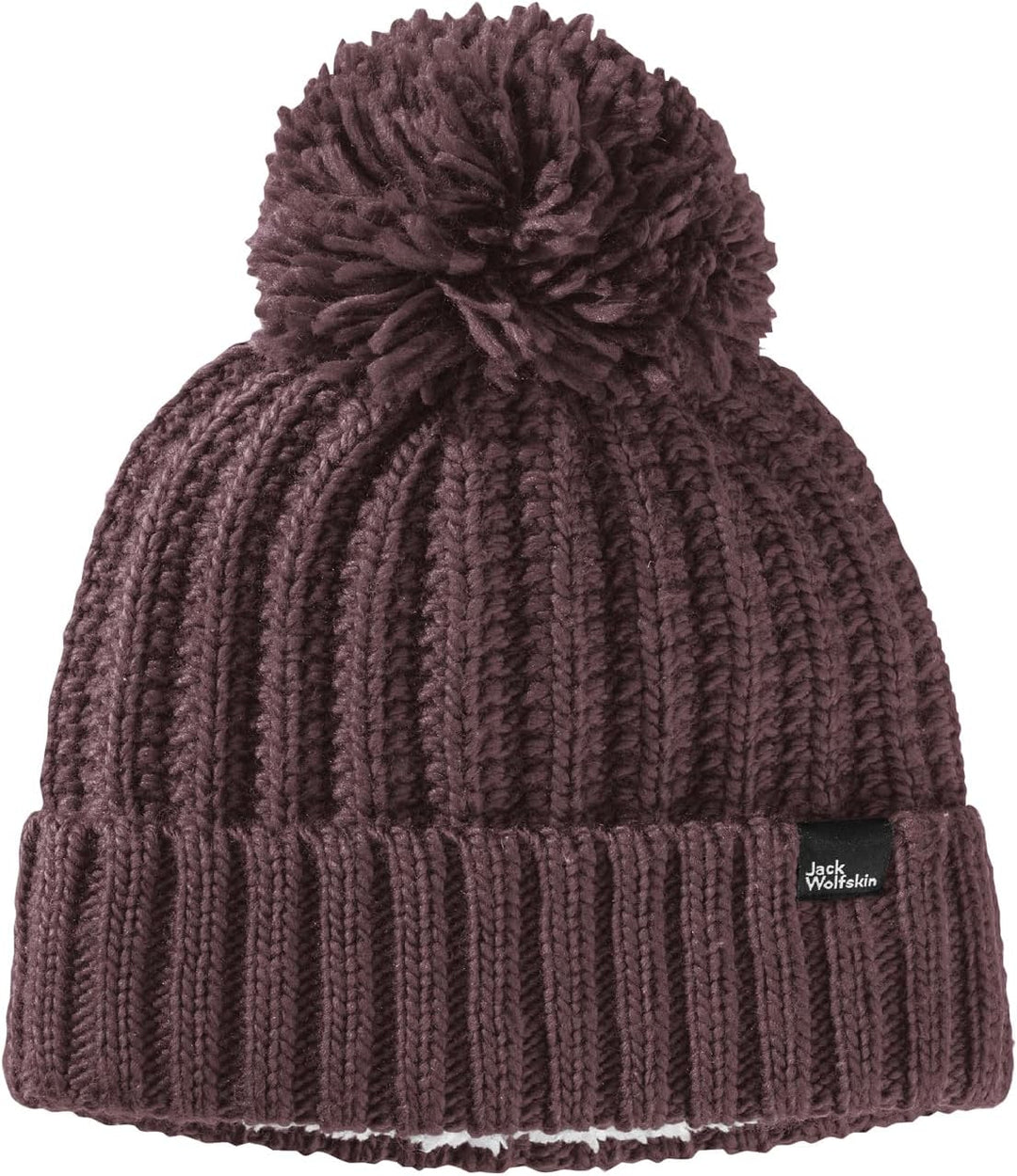 Jack Wolfskin Damen Beanie-Mütze Highloft Knit Beanie W S boysenberry, S boysenberry
