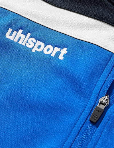 uhlsport Herren Offense 23 Multi Hood Jacke Herren Jacke XL azurblau/Marine/Weiss, XL azurblau/Marin