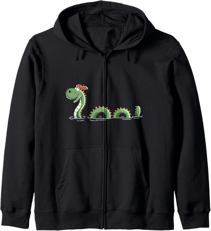Nessie Loch Ness Monster für die Schottland Freunde Kapuzenjacke