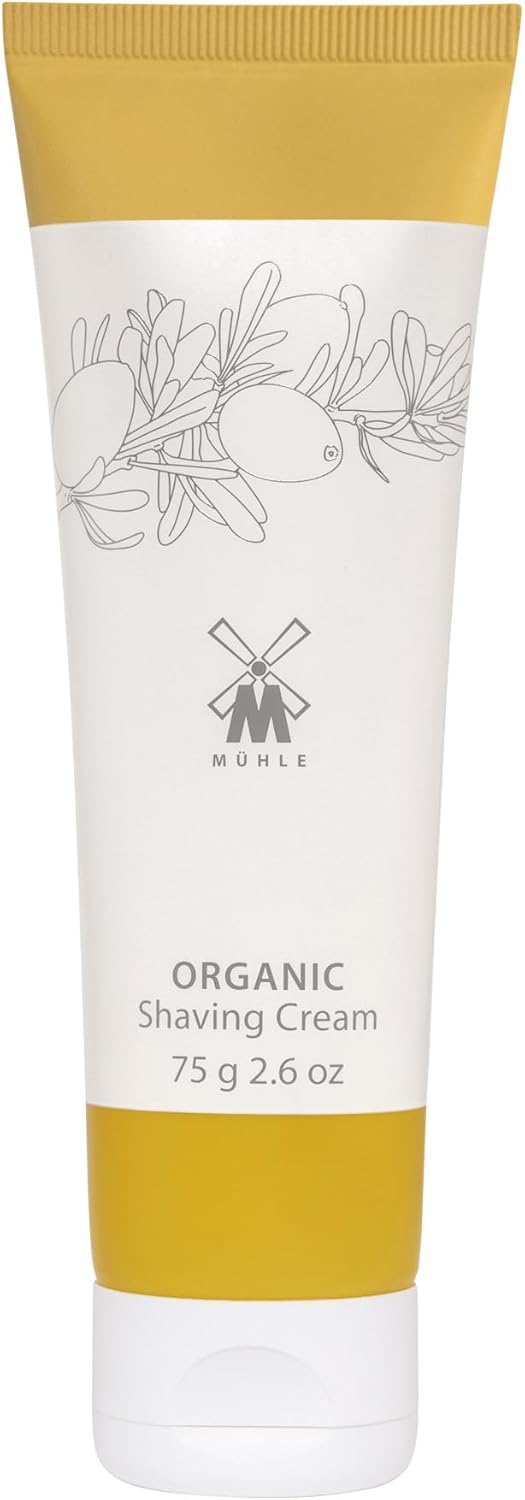 MÜHLE Companion Rasierset 5 tlg. - Unisex Sicherheitsrasierer mit grauer Kordel, Klinge, Creme, Tuch