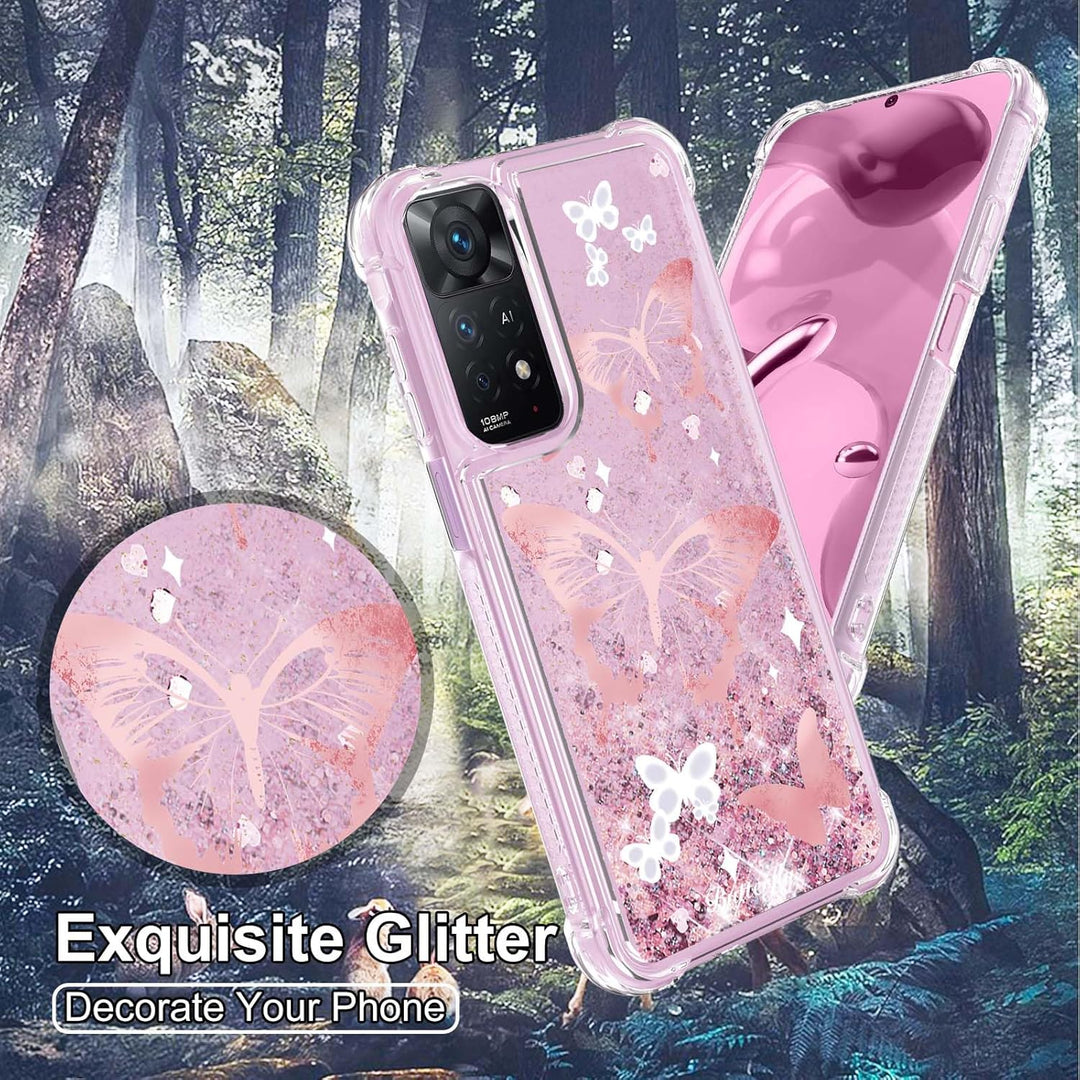 Handykette für Xiaomi Redmi Note 12 Pro 4G Hülle mit Band, Handyhülle für Redmi Note 11 Pro/Pro+ Gli