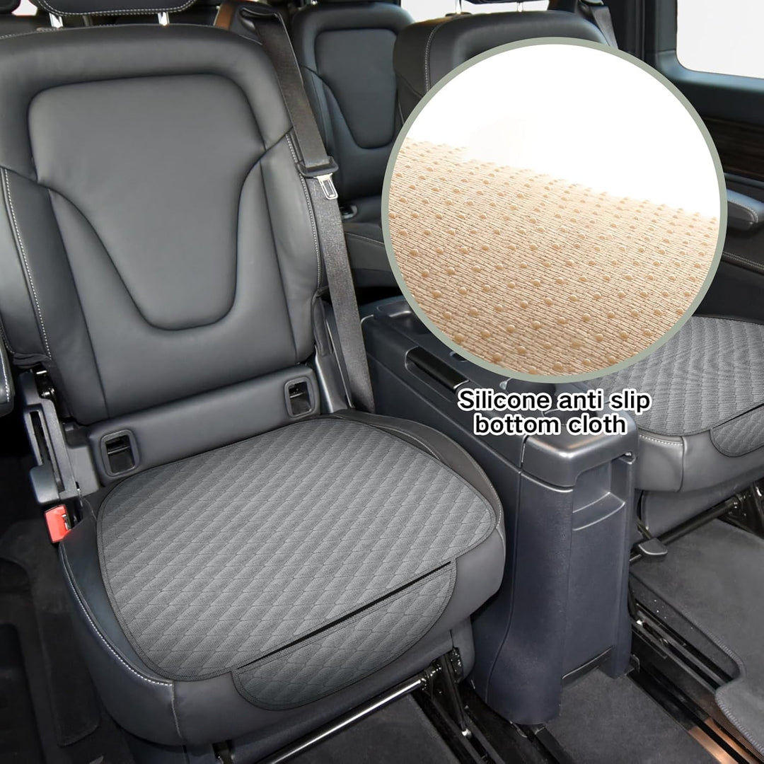2 Stück Auto Sitzkissen Vordersitze,Sitzauflagen Vordersitze 60×49 cm,rutschfest Atmungsaktiv Autosi
