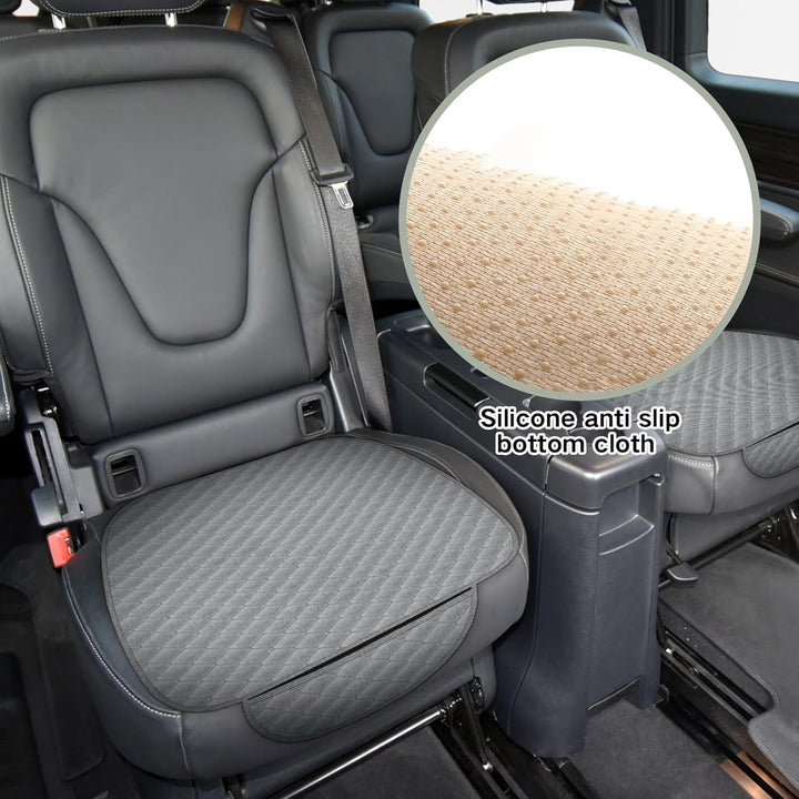 2 Stück Auto Sitzkissen Vordersitze,Sitzauflagen Vordersitze 60×49 cm,rutschfest Atmungsaktiv Autosi