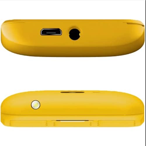Maxcom MOVIL Classic MM139 Amarillo 2.4 /MICROSD Hasta 8GB/600MAH MM139(Amarillo)