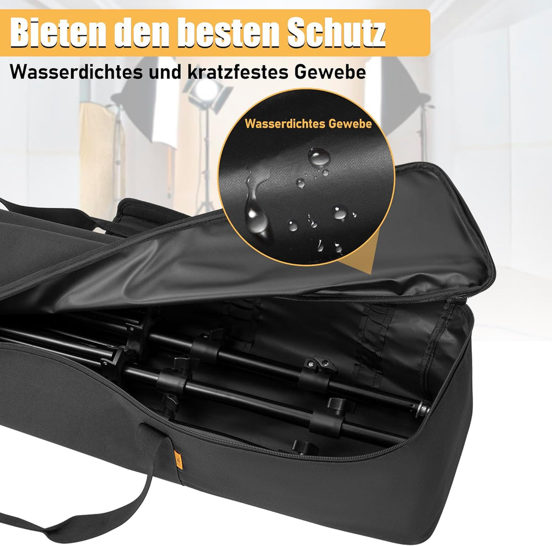 OUUTMEE stativtasche stativtragetasche, 80x20x20cm strapazierfähige Nylontasche mit Schulterriemen u