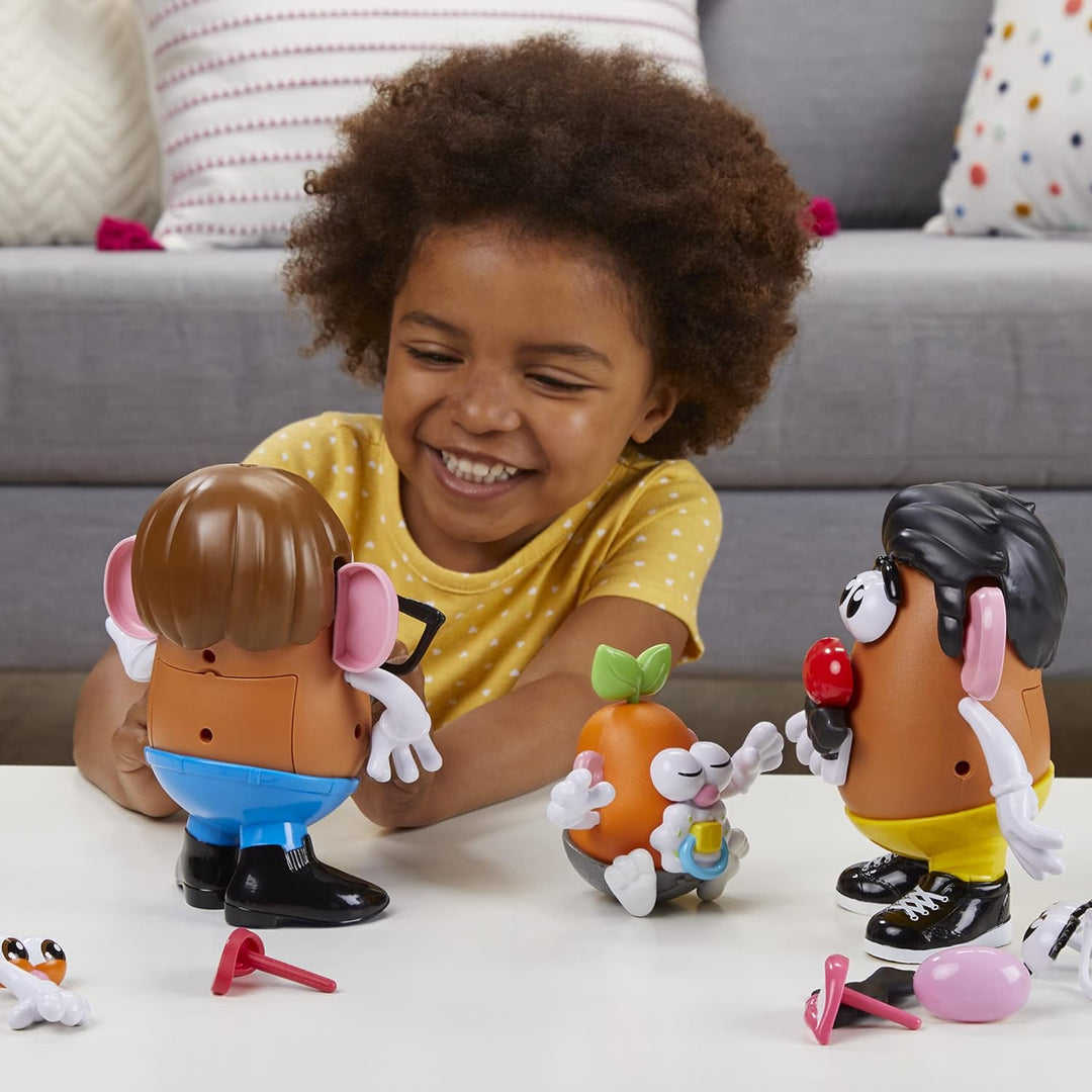 HASBRO My Little Pony Potato Head Familie, Spielzeug für Kinder ab 2 Jahren, mit 45 Teilen für eine