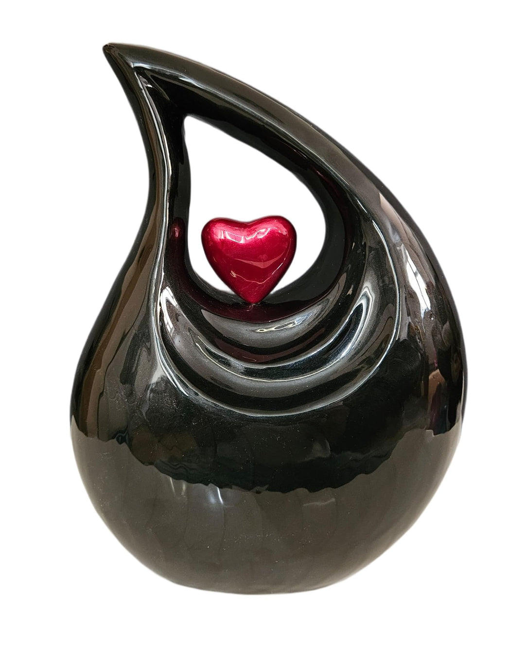 Royal Rapture Urn for Ashes Cremation Memorial Funeral Teardrop Jar Love Urns Decorative Human Adult