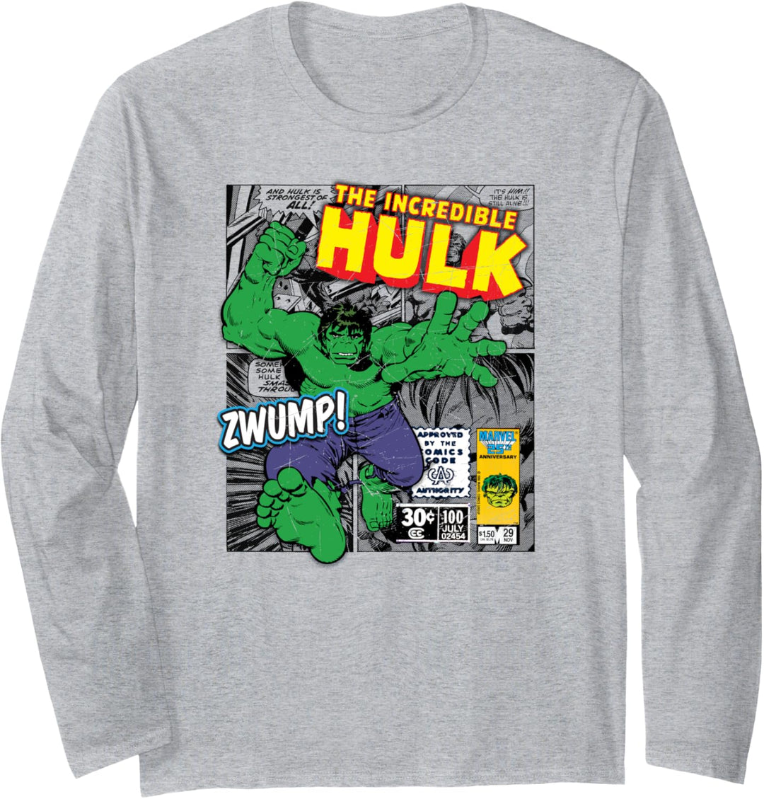 Marvel Hulk The Strongest of All Langarmshirt